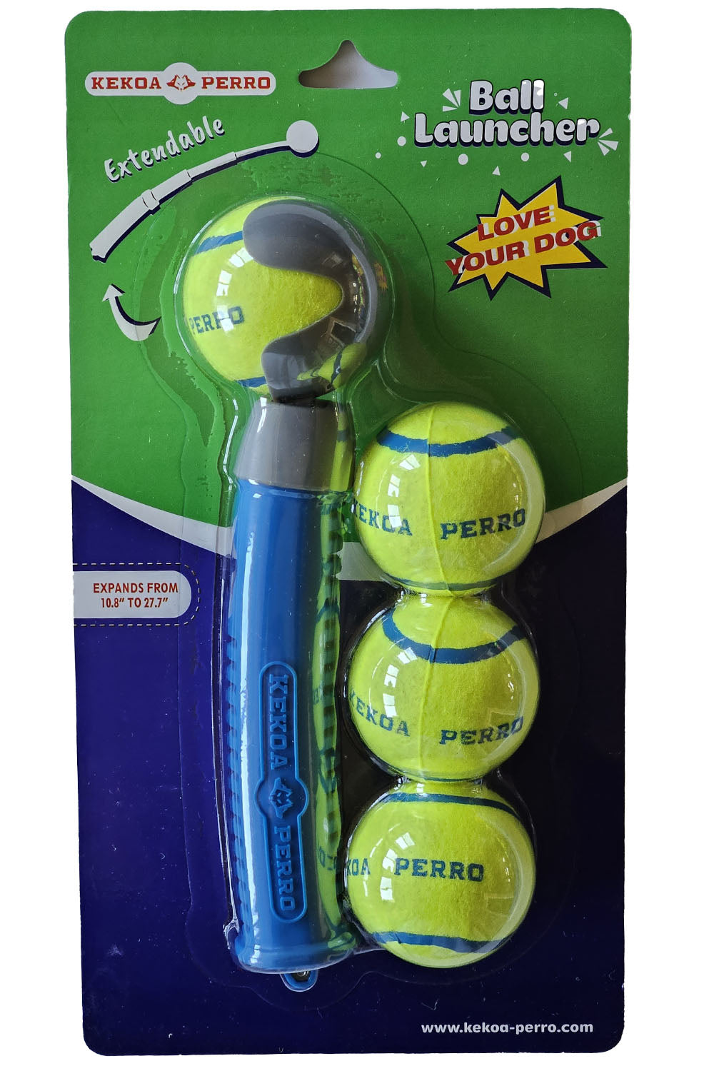 Kekoa Perro - Blue/Grey - 4 Balls